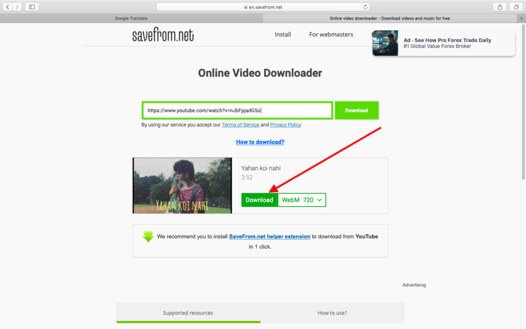 youtube video downloader free y2mate