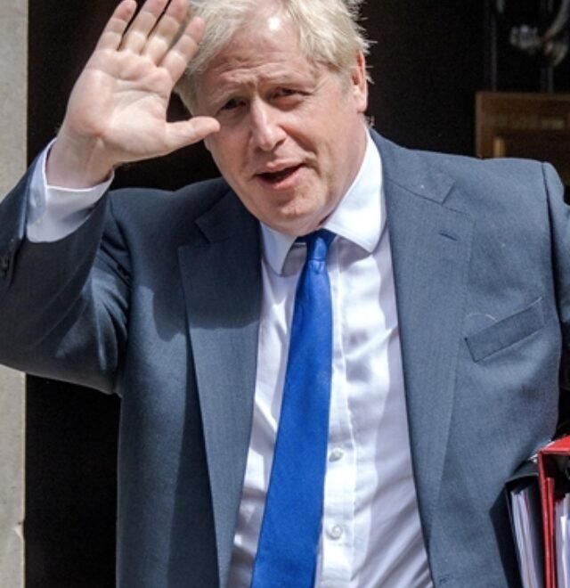 British Prime Minister Boris Johnson resigns