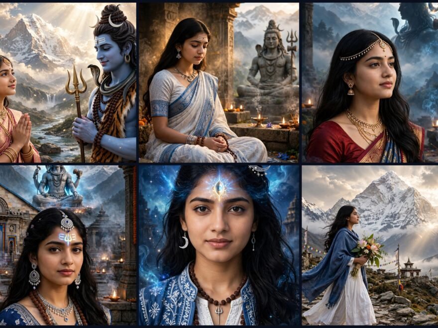 Lord Shiva Prompt for Girl 10 Best Lord Shiva Prompt for Girl to Create Divine AI Images (2026)