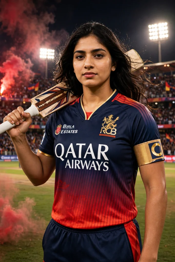 Lord Shiva Prompt for Girl RCB Captain Girl Concept ai prompt