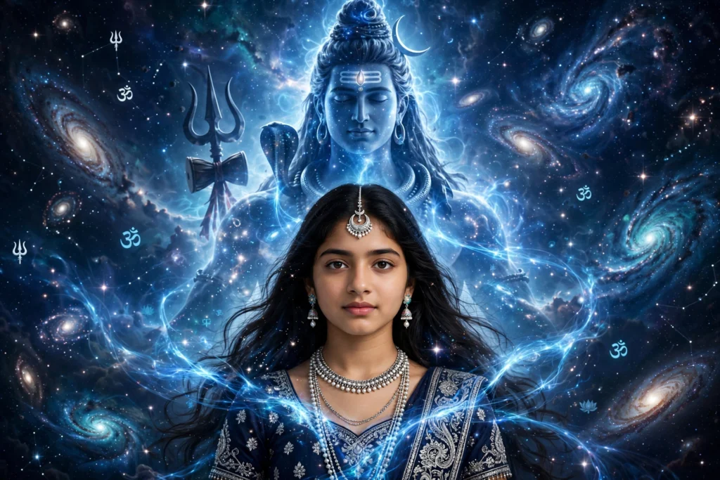 Lord Shiva Prompt for Girl Royal Shiva Princess Portrait ai prompt