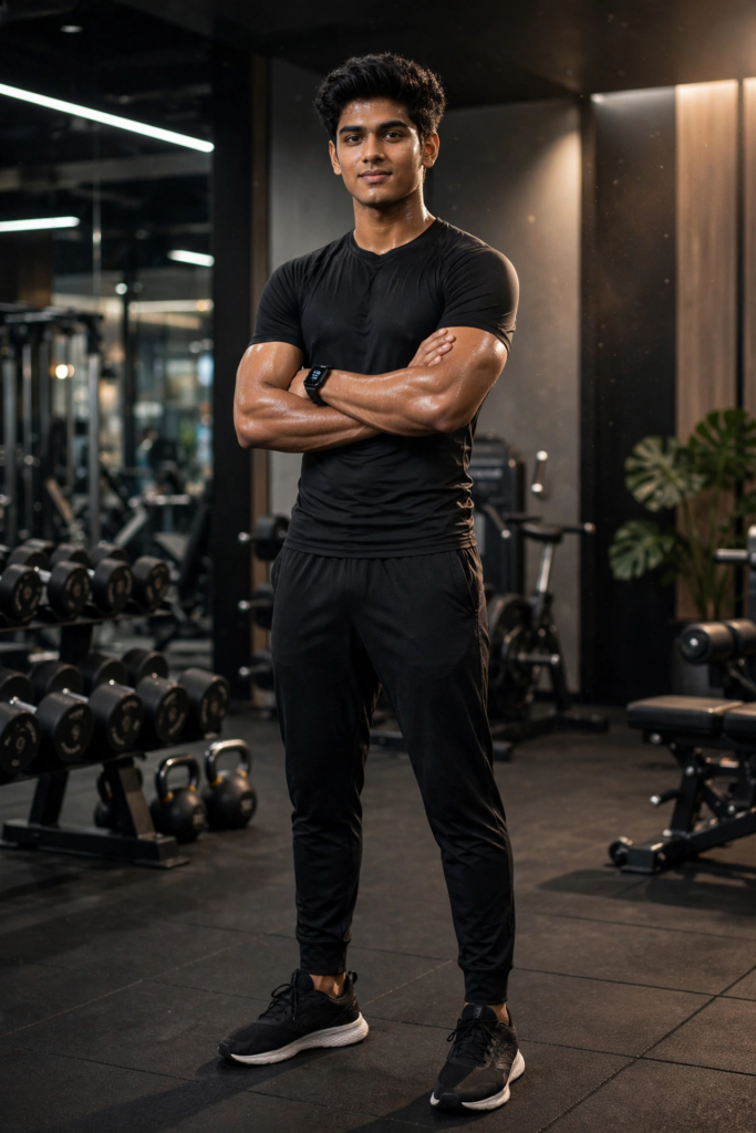 Gemini Bike Prompt for Girls Gym Fitness Model ai prompt