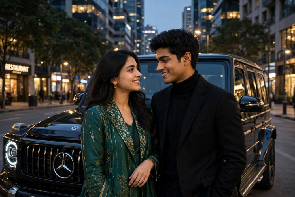 Couple Eyes Prompt ChatGPT Luxury Car Couple Photoshoot ai prompt