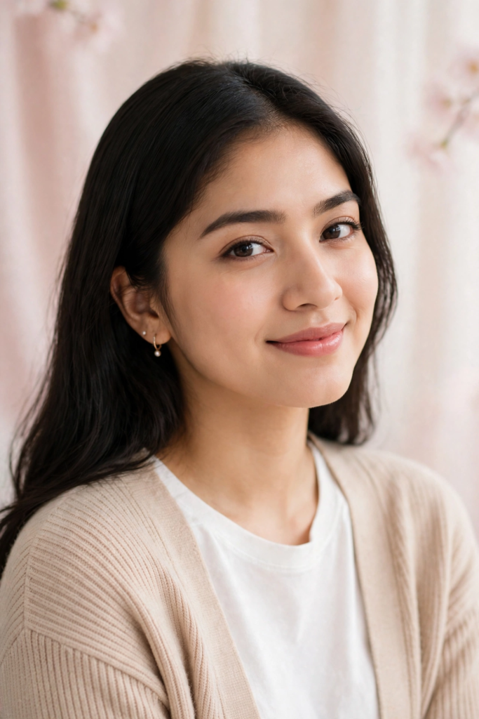 Prompt for Gemini AI Girl Style Soft Korean Beauty Style ai prompt