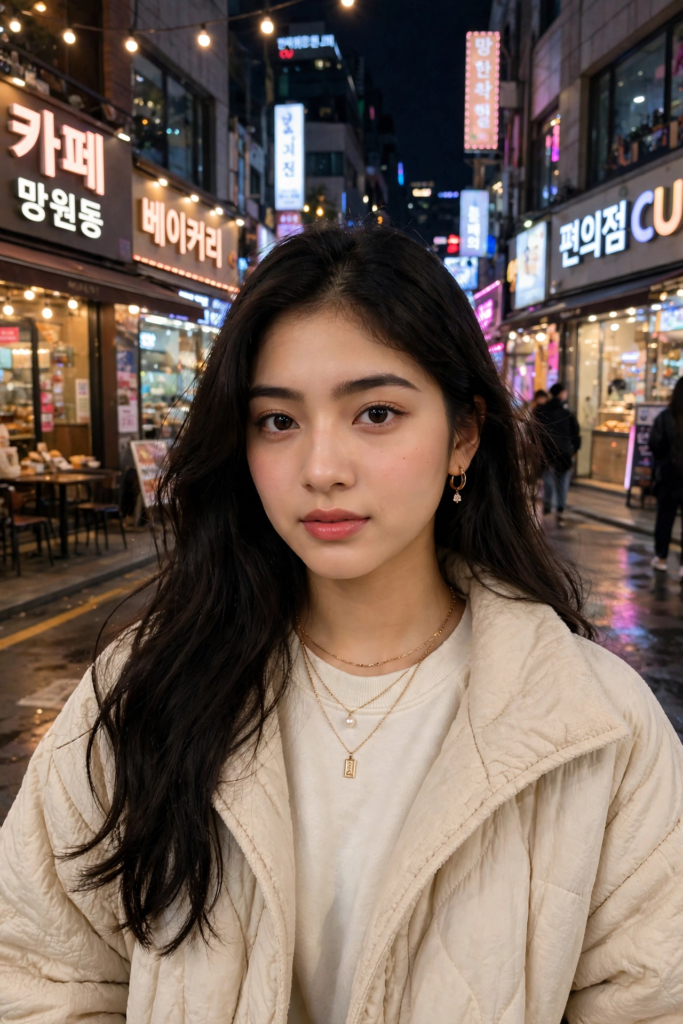 Prompt for Gemini AI Girl Style Korean Fashion Girl Style ai prompt