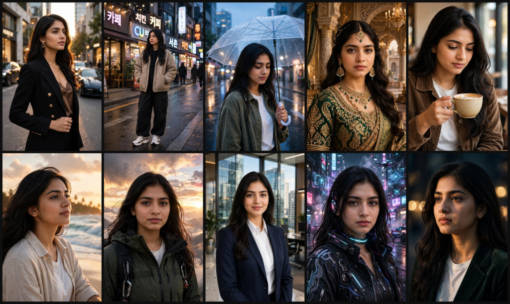 South Indian girl look prompt ChatGPT Gemini AI Photo Prompt Copy Paste
