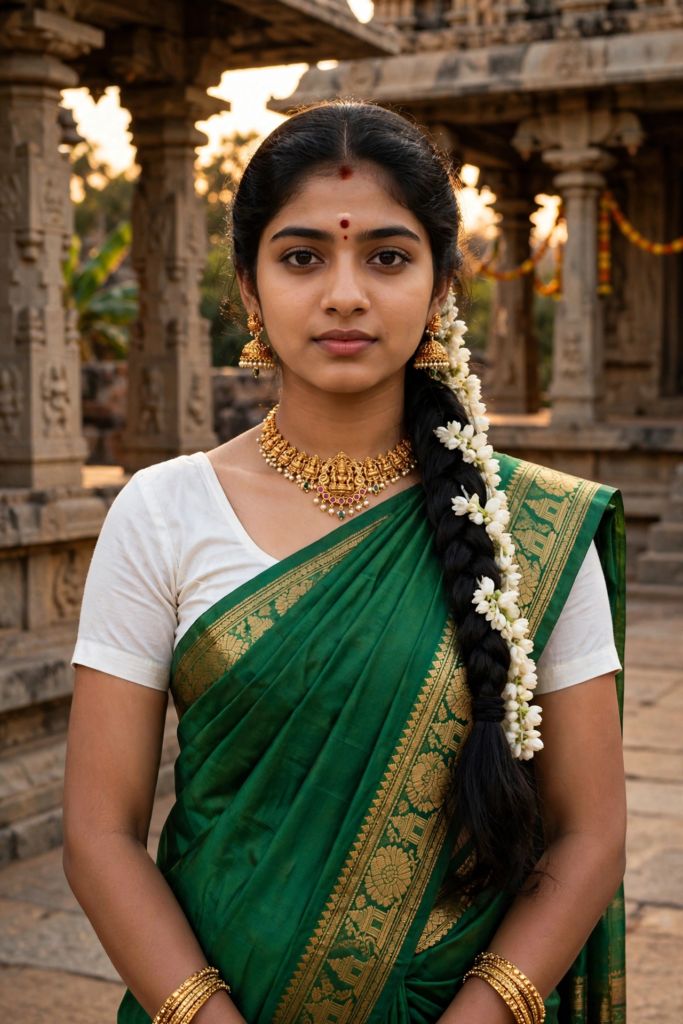 Underwater Prompt for Girls Tamil Traditional Girl Look ai prompt