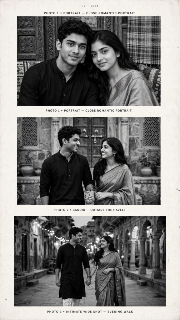 black and white couple photo prompt for Gemini black and white couple photo prompt for Gemini