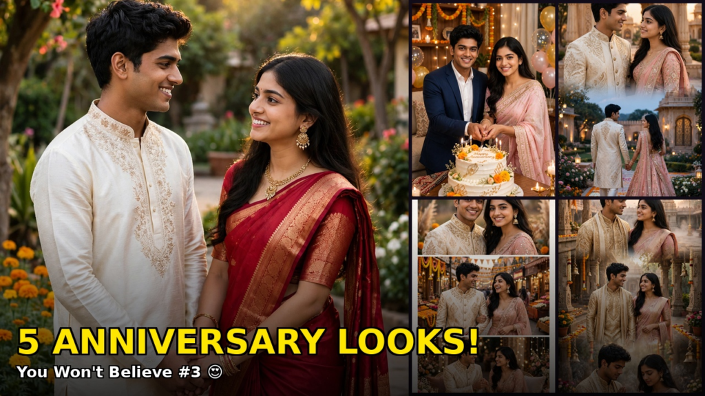 Punjabi Couple Prompt for Gemini AI wedding anniversary prompt for couple free