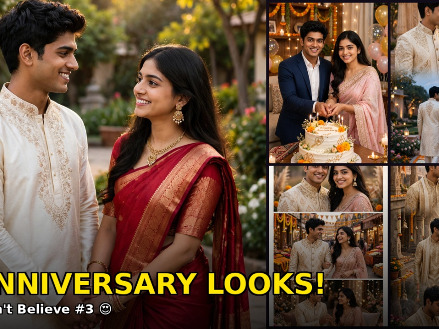Punjabi Couple Prompt for Gemini AI Wedding Anniversary Prompt for Couple Free – Create Beautiful AI Anniversary Photos