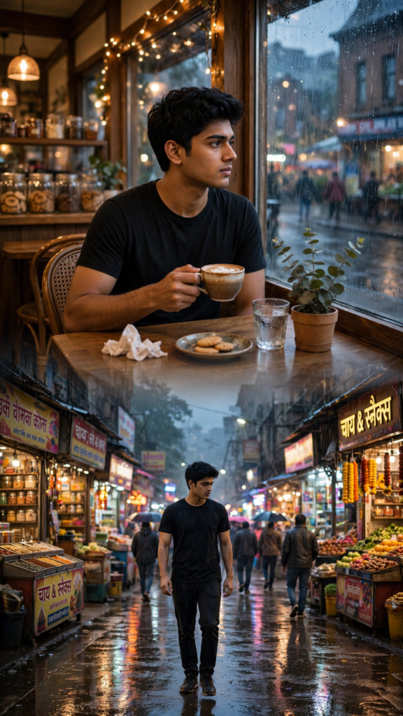 Punjabi Couple Prompt for Gemini AI Empty Café Memories ai prompt
