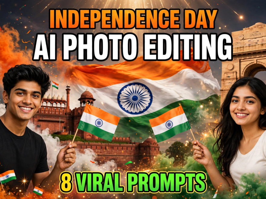 15 august ai photo editing prompt 15 August AI Photo Editing Prompts (2026): Realistic Independence Day Photo Ideas for Gemini AI
