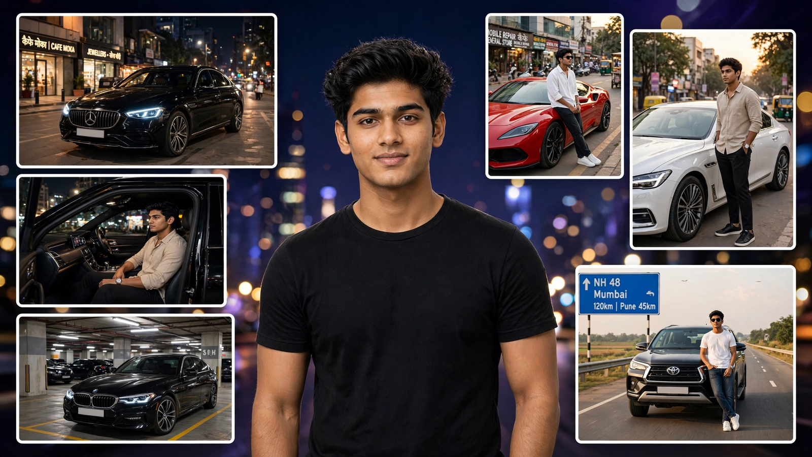 propose prompt Gemini AI photo Best car prompts for Gemini AI for realistic luxury car and sports car photography