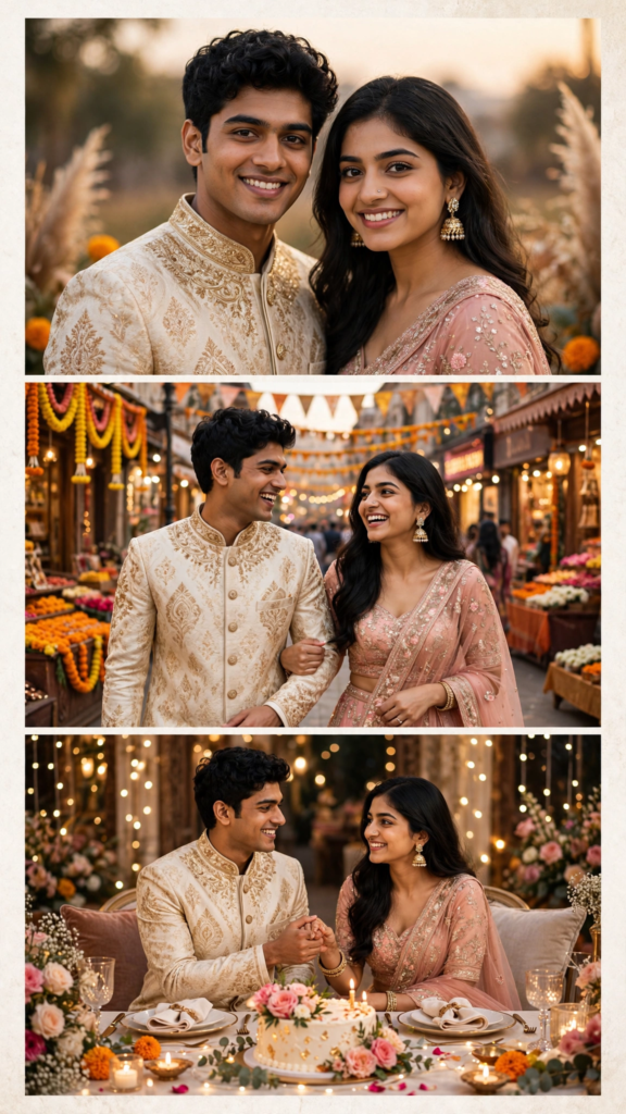 Punjabi Couple Prompt for Gemini AI Journey of Love ai prompt