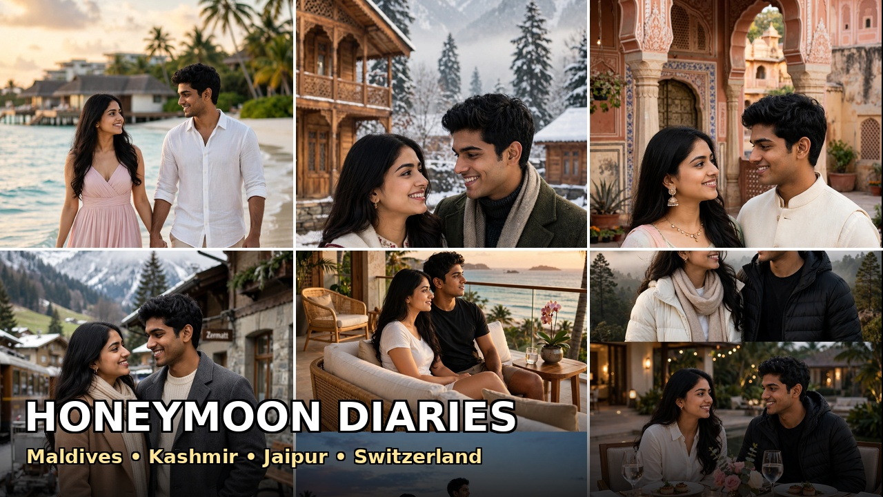 black and white couple photo prompt for Gemini Couple Honeymoon Prompt for Gemini AI: Romantic Photo Ideas
